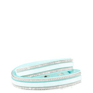 Paparazzi Going For Glam Blue Bracelet